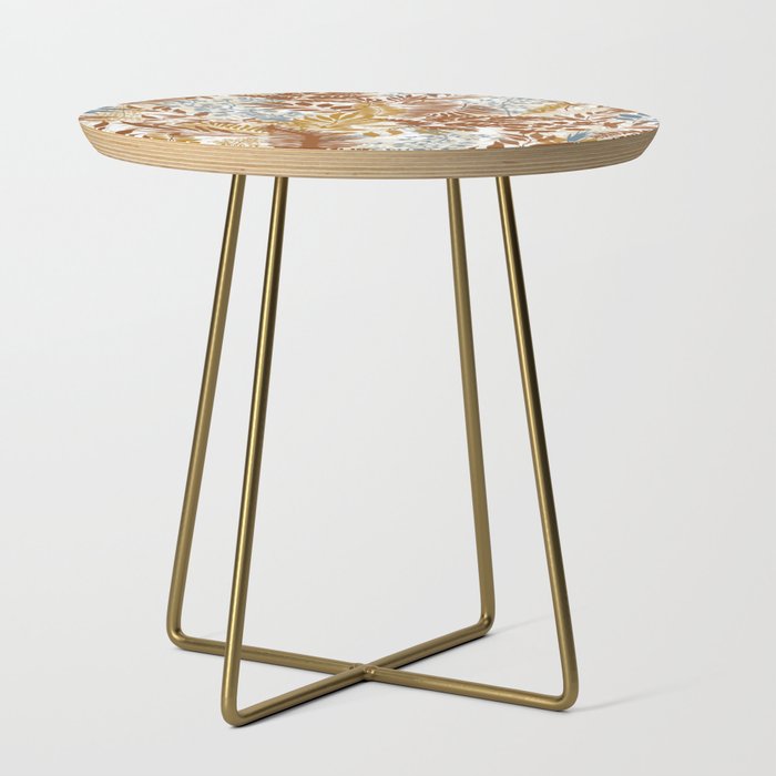 Leafy autumn forest B Side Table Gallery Image 1