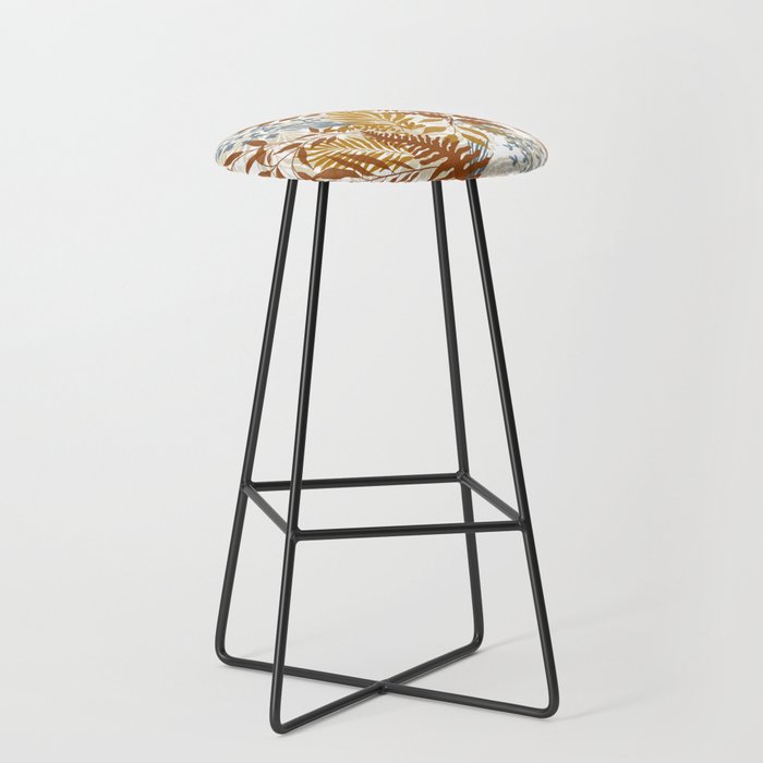 Leafy autumn forest B Stool Gallery Image 1