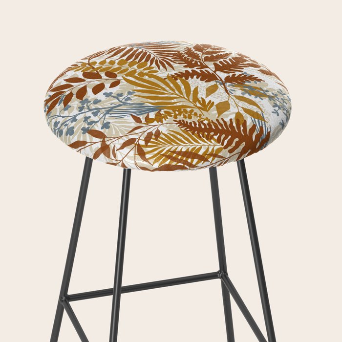 Leafy autumn forest B Stool Gallery Image 2