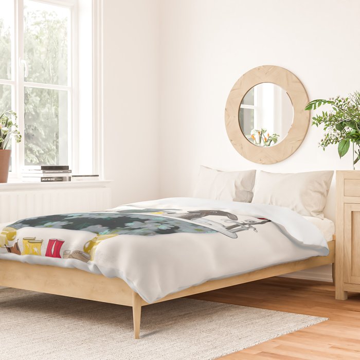 little bath time Duvet Cover Gallery Image 2
