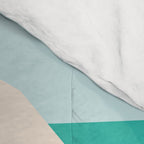Lady at the beach in Italy Comforter Gallery Image 4