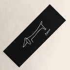 Pablo Picasso Dog (Lump) Artwork Shirt, Sketch Reproduction Yoga Mat Gallery Image 1