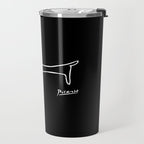 Pablo Picasso Dog (Lump) Artwork Shirt, Sketch Reproduction Travel Mug Gallery Image 2