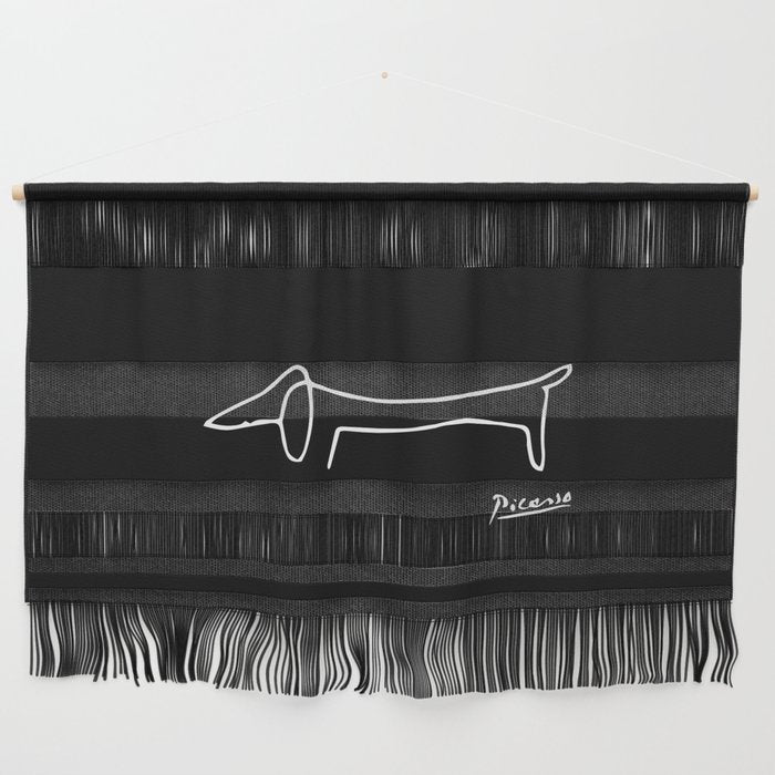 Pablo Picasso Dog (Lump) Artwork Shirt, Sketch Reproduction Wall Hanging Gallery Image 1