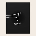 Pablo Picasso Dog (Lump) Artwork Shirt, Sketch Reproduction Notebook Gallery Image 4