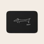 Pablo Picasso Dog (Lump) Artwork Shirt, Sketch Reproduction Bath Mat Gallery Image 1