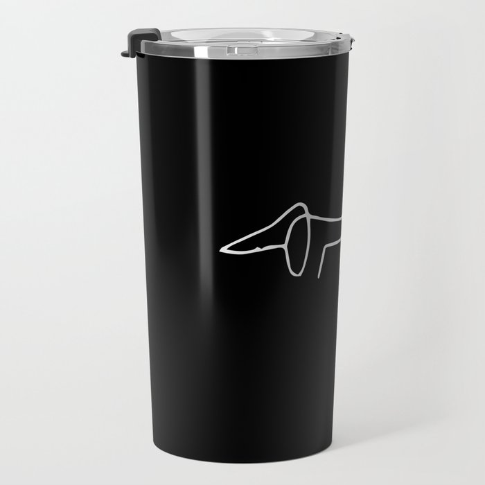 Pablo Picasso Dog (Lump) Artwork Shirt, Sketch Reproduction Travel Mug Gallery Image 3