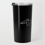 Pablo Picasso Dog (Lump) Artwork Shirt, Sketch Reproduction Travel Mug Gallery Image 3