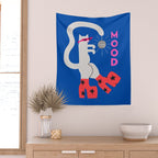 Mood Cat Wall Tapestry Gallery Image 2