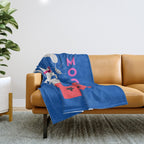 Mood Cat Throw Blanket Gallery Image 1
