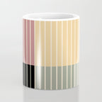 Color Block Line Abstract XII Coffee Mug Gallery Image 4
