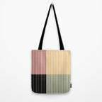 Color Block Line Abstract XII Tote Bag Gallery Image 2