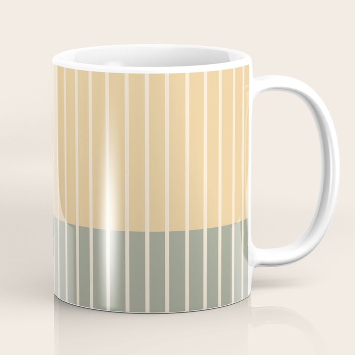 Color Block Line Abstract XII Coffee Mug Gallery Image 1