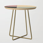 Color Block Line Abstract XII Side Table Gallery Image 1