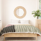 Color Block Line Abstract XII Duvet Cover Gallery Image 3
