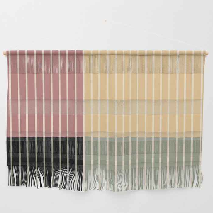 Color Block Line Abstract XII Wall Hanging Gallery Image 1