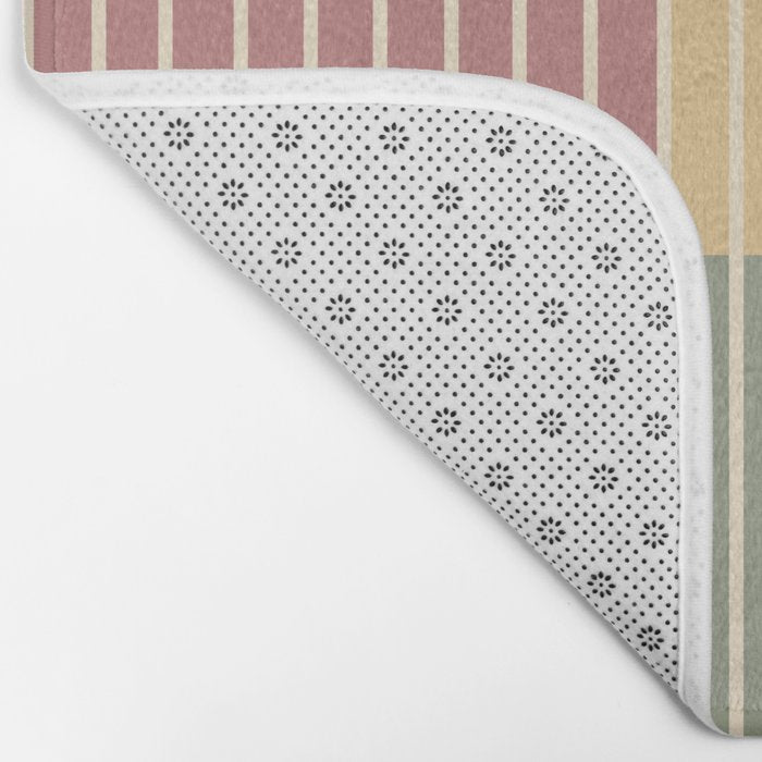 Color Block Line Abstract XII Bath Mat Gallery Image 2