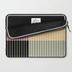 Color Block Line Abstract XII Laptop Sleeve Gallery Image 2
