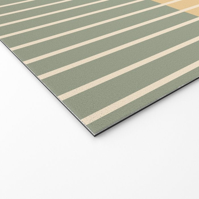 Color Block Line Abstract XII Welcome Mat Gallery Image 2