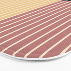 Color Block Line Abstract XII Bath Mat Gallery Image 3