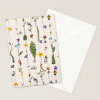 Pressed Florals Stationery Card Gallery Image 2