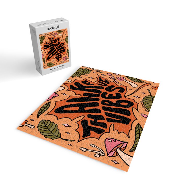 Thankful Vibes Jigsaw Puzzle Gallery Image 2