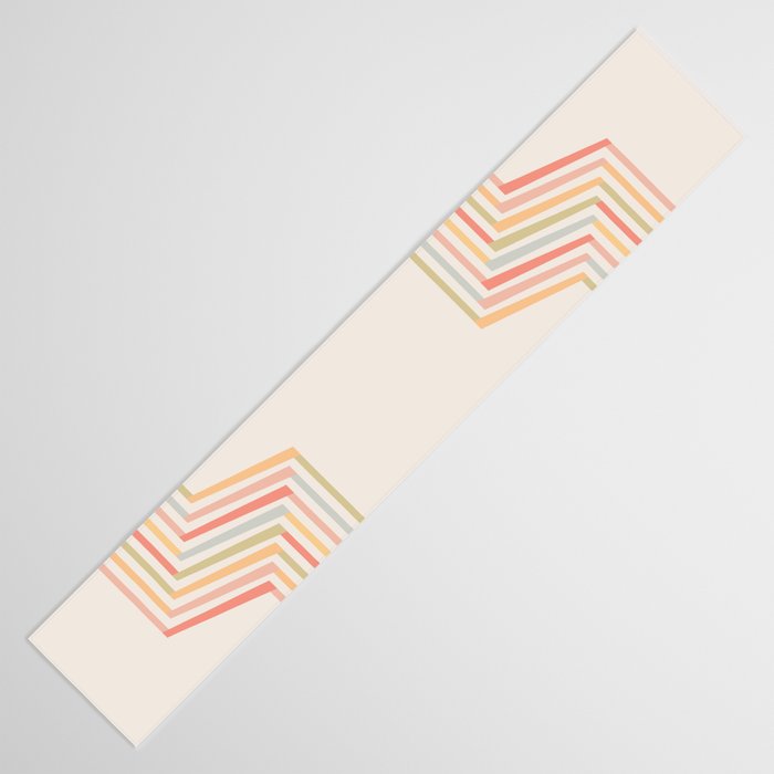 Geometric Terraces #2 Table Runner Gallery Image 3