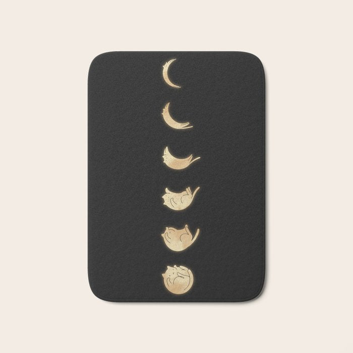 Society6 Cat Landscape Bath Mat - Thumbnail 3