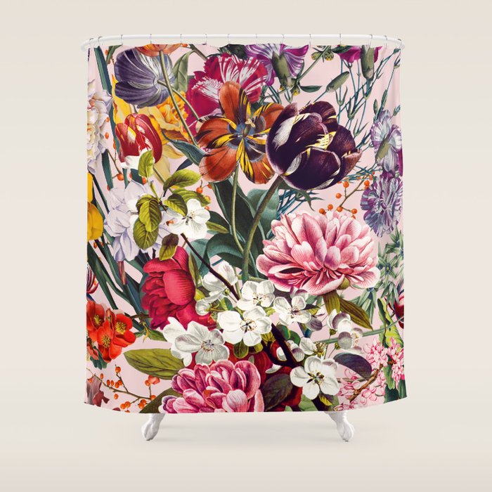 Exotic Garden - Summer Shower Curtain Gallery Image 1