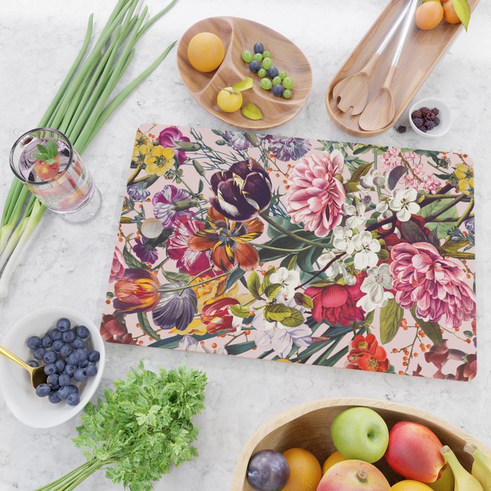 Exotic Garden - Summer Cutting Board Gallery Image 2