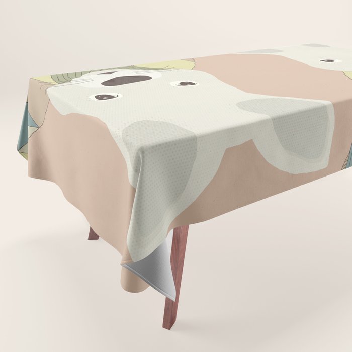 Whimsical Kangaroo II Tablecloth Gallery Image 1