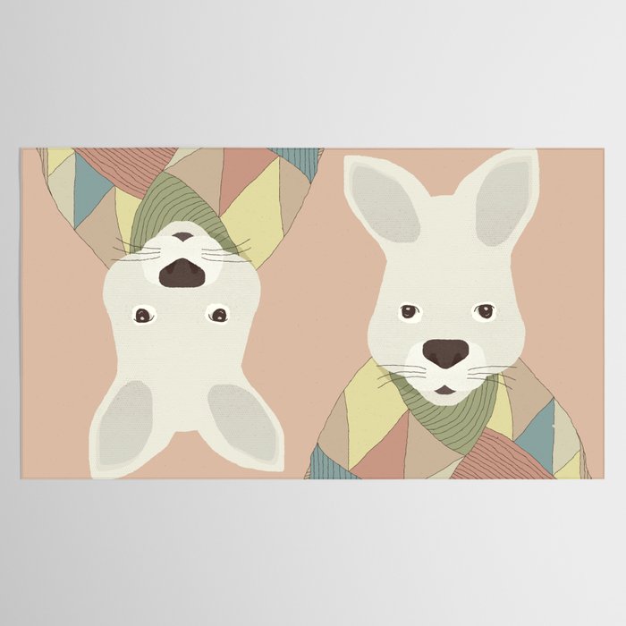 Whimsical Kangaroo II Tablecloth Gallery Image 2