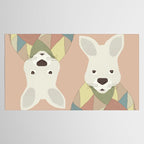 Whimsical Kangaroo II Tablecloth Gallery Image 2