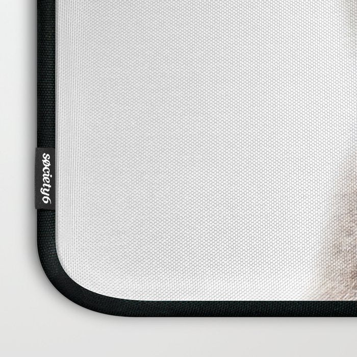 Baby Wolf Blowing Blue Bubble Gum, Baby Boy, Kids, Baby Animals Art Print by Synplus Laptop Sleeve Gallery Image 3