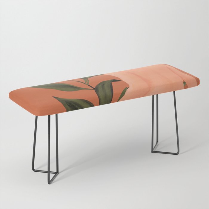 Minimal Abstract Art Nude Woman 7 Bench Gallery Image 1