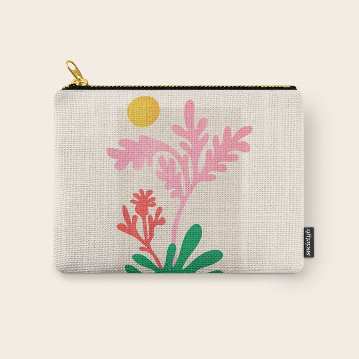 Abstract Garden: Matisse Paper Cutouts IV Carry All Pouch Gallery Image 1