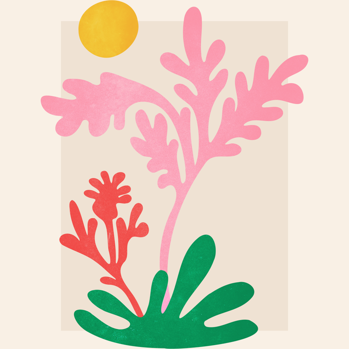 Abstract Garden: Matisse Paper Cutouts IV Coffee Mug Gallery Image 2