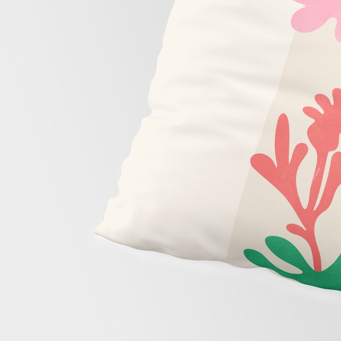 Abstract Garden: Matisse Paper Cutouts IV Pillow Sham Gallery Image 4