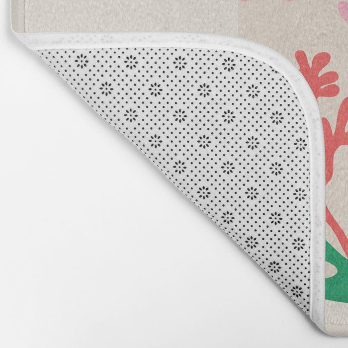 Abstract Garden: Matisse Paper Cutouts IV Bath Mat Gallery Image 2