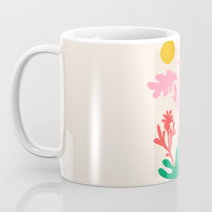 Abstract Garden: Matisse Paper Cutouts IV Coffee Mug Gallery Image 3