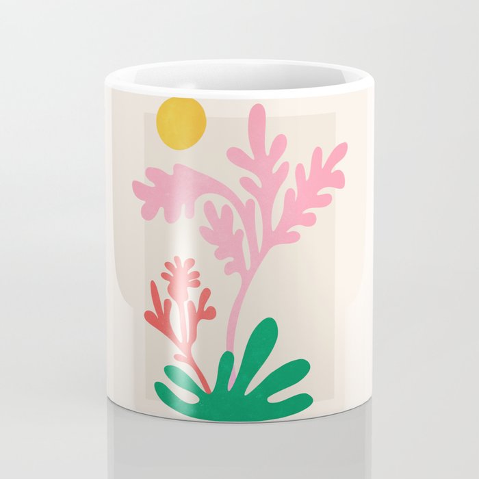 Abstract Garden: Matisse Paper Cutouts IV Coffee Mug Gallery Image 4