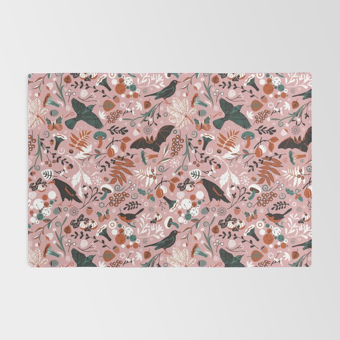 October birds Rug Gallery Image 2