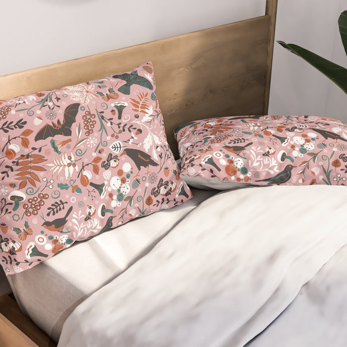 October birds Pillow Sham Gallery Image 2