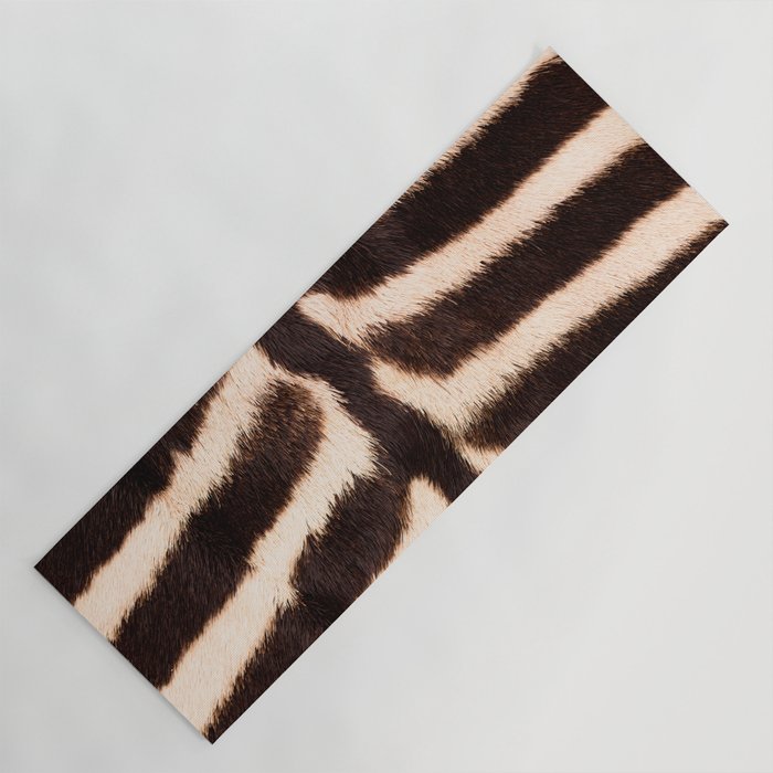 Zebra - zebra stripes -zebra skin - genuine - beautiful  Yoga Mat Gallery Image 1