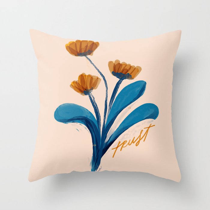 Trust. Throw Pillow Gallery Image 1