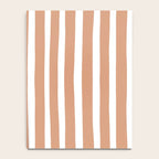 Coral Hand-Drawn Stripes Notebook Gallery Image 4