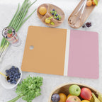 Color Block VII Orange Pink Cutting Board Gallery Image 2