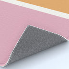 Color Block VII Orange Pink Rug Gallery Image 4