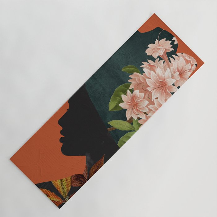 Floral Portrait 24 Yoga Mat Gallery Image 1