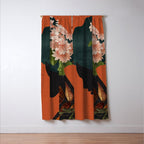 Floral Portrait 24 Window Curtain Gallery Image 3